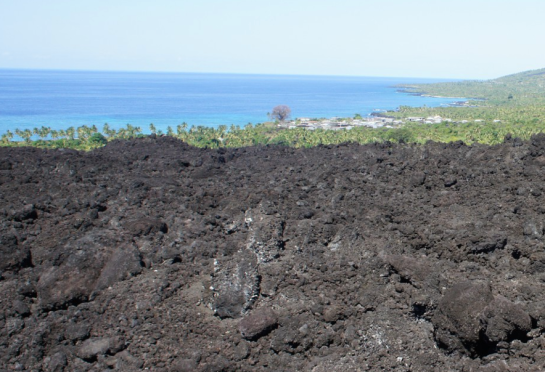 Lava flow